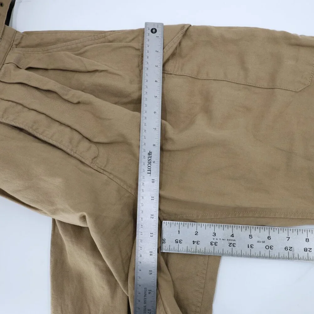 Banana Republic Gurkha Pants Women's 8 L30 Safari Heritage Explorer Cotton Linen